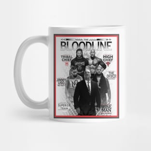 wrestlemania bloodline Mug